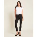 Veronica Beard NWT  Debby Skinny Button Fly Jean Size 24 in Onyx Photo 14
