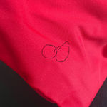 ANDIE  Swim The Bells Bikini Top Large Poppy Red With White Trim Photo 7