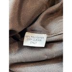 VTG 90s Anage Too Earth Tone Semi Sheer 3/4 Sleeves Sequin V Photo 9