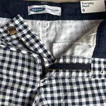 Old Navy  Navy and White Gingham Women's Shorts Photo 2