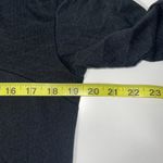 Nike Black Contrast Sheer Back Long Sleeve Athletic Tee Photo 8