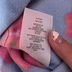 Pink and Blue Floral fleece top Size L Photo 4