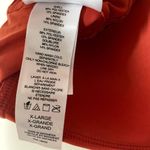 Modcloth Red Floral Tie Strap Swim Suit Top EUC Size XL Photo 5