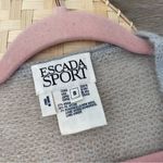 Vintage escada Sport‎ Baby Blue mohair wool blend wrap cardigan Photo 1