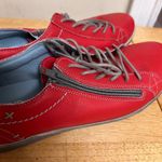 Women’s Red and Gray aika fashion Low Photo 11