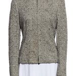 Akris Silk Tweed Pattern Jacket Photo 0