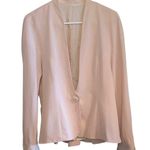 Daymor couture beaded blush pink special occasion maxi dress with blazer set Size L Photo 7