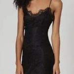 Topshop  - Strapless Lace Mini Dress in Black Photo 4