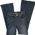 frame denim FRAME Le High Flare High-rise Flared Jeans Sz 24X34 Crossings Stretch Med Wash Photo 6