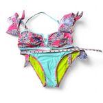 Ymi Bright Colorful Off Shoulder Bikini‎ Photo 7