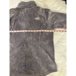 The North Face  Osito 2 Full Zip Jacket Womens Medium Gray Fleece Deep Pile Photo 8