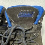 Cabela's Ladies Portia II Hiking Boots 9 9M Lace Up Gray Blue Trim Hikers Trail Photo 3