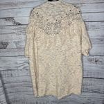 Knox Rose  Boho Fringe Festival Short Sleeve Cardigan LG Photo 2