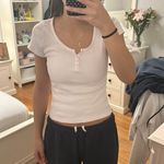 Brandy Melville Light Pink Top Photo 3