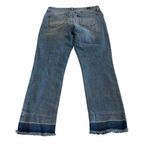 Kut From The Kloth Reese Ankle Straight Jeans Distressed size 10 Photo 1
