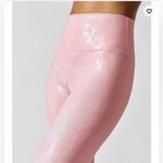 Carbon 38 Metallic Snake High Rise 7/8 Legging in Pink Size XS Photo 2