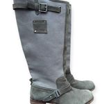 Caterpillar CAT Corrine Canvas Leather Tall Boots Photo 0