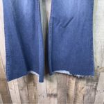 Cato C Denim 1946 Flare Hi RiseSize 22W Raw Hem Blue Jeans Sits At The Waist Photo 2