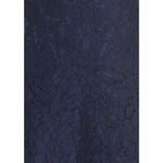 Ali & Jay Dress XS Lace and Paper Flowers Wrap Midi Ruffle Sleeve Navy Blue Photo 9