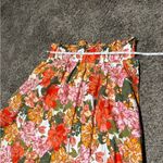 Zingara Swimwear Floral Vibrant Beach Pink Flowing Y2K Bohemian Size Small 26 Orange Photo 10