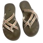 Teva  Womens Olowahu Waterfall Antique Gold Size 9 Outdoor Beach Lake 6840 Photo 2