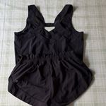 Lululemon Black Sleeveless Romper Photo 4