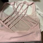Lululemon Strawberry milkshake Free To Be Wild Long  Line Sports Bra size 2  Photo 1