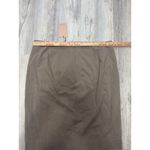 MM.LaFleur M.M.LaFleur‎ New York Pencil Skirt Womens Size +2 (22) Taupe Brown Career Office Photo 3