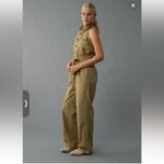 American Eagle Outfitters Olive Jumpsuit Size L Photo 11