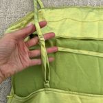 Beginning Boutique NWT NEW  “Stella Lace Trim Dress Green” lime satiny mini Photo 10