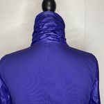 Under Armour Jacket All Season Gear Women's Medium Zip Fitted Blue Purple Light Photo 5