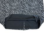 Tribal Knit Pencil Skirt Zebra Print Career Wear Stretch Casual Comfort Size 8 Gray Photo 6