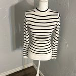 Madden Girl  Black and White Striped Sweater Photo 6