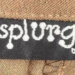 Vintage Faux Suede Long One Button Jacket Splurge by ISB Size Small (estimated) Photo 2