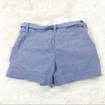Vineyard Vines  Blue 100% Cotton Bow Front Shorts Photo 4