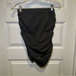 Zeagoo  Black Ruched/Draped Bodycon Skirt size S Photo 4