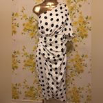 DO+BE One shoulder Polka dot midi dress size M Photo 11