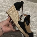 Style & Co . Black Wedge Sandals Photo 2