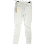 BLANK NYC the Great Jones High Rise Skinny Jeans in White Distressed size 25 Photo 9