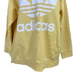Adidas Trefoil Light Yellow Sweatshirt Photo 2