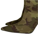 Good American  Sherpa Camo High Boots Designer By Khloe Kardashian NWOB Photo 5