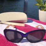 Isaac Mizrahi  IM2 90 Cat Eye Sunglasses 50 20 140mm Purple Full Rim Photo 0