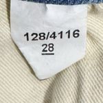 AllSaints Cigarette Jeans Womens 28 Medium Wash Low Rise Distressed Slim Grunge Blue Photo 5