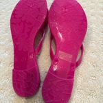 Dizzy Pink Jelly Bow Sandals Size 7 Blue Photo 2