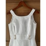 Vineyard Vines  For Kentucky Derby White Textured Mini Dress Women’s size 6 Photo 5