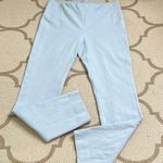 Veronica Beard Scuba Slim-Fit light blue back zip Cropped Pant, size 4, SAMPLE Photo 2
