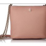 Kate Spade  Polly Small Convertible Crossbody Blush Pink Leather Handbag Chain Photo 0