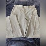 Alfred Dunner  size 14 petite ribbed silver pants Photo 3