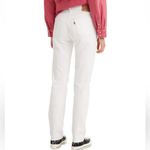 Levi's NEW Levi’s 501 Jeans Womens Original Fit Straight Leg Distressed White Size 28/6 Photo 1