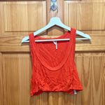 Urban Outfitters  Out From Under Size Large Orange Crop Tank Top Photo 1